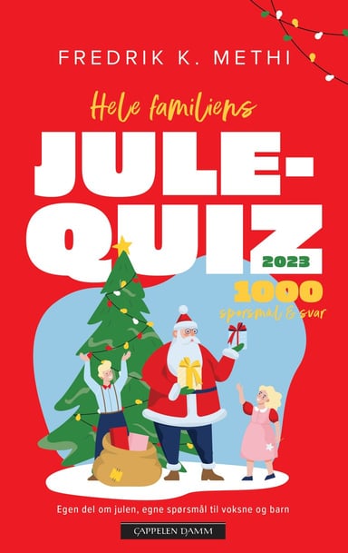 Omslag av "Hele familiens julequiz 2023"