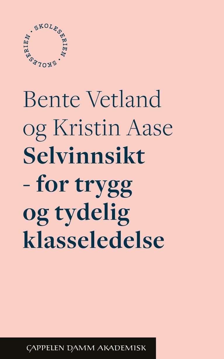 Omslag Selvinnsikt av Bente Vetland og Kristin Aase (Heftet)