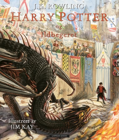 Omslag av "Harry Potter og Ildbegeret"