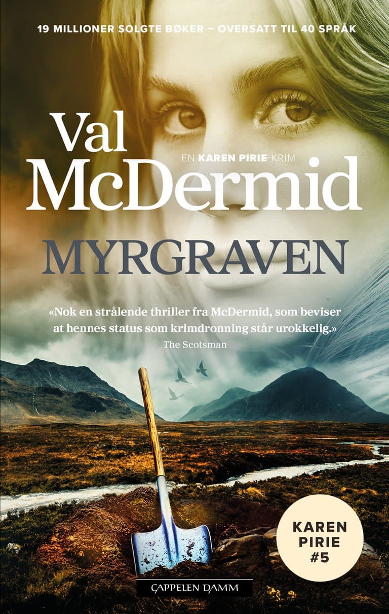 Omslag Myrgraven av Val McDermid (Heftet)