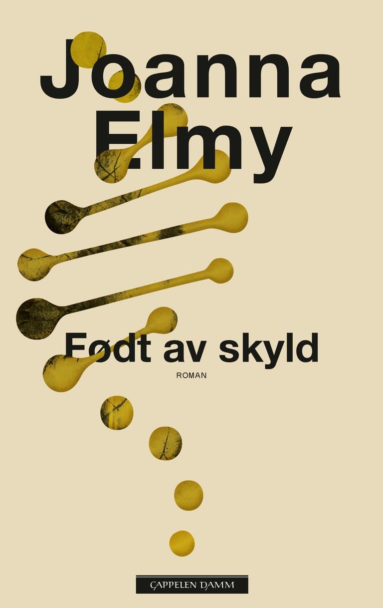 Omslag Født av skyld av Joanna Elmy (Innbundet)