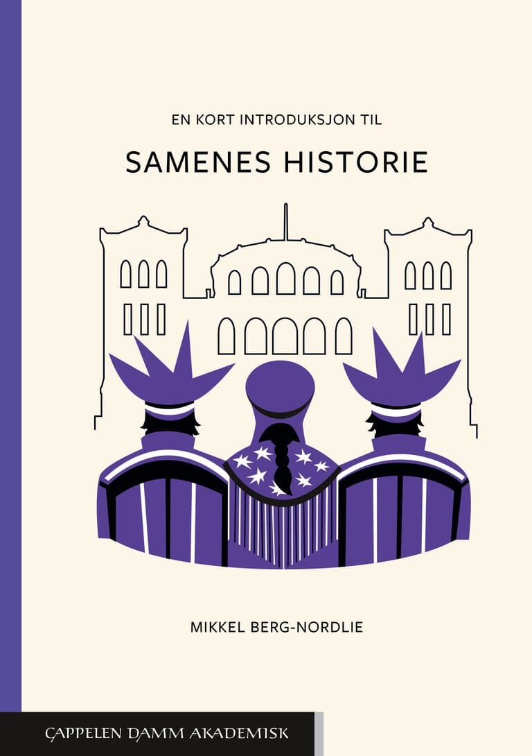 Omslag En kort introduksjon til samenes historie av Mikkel Berg-Nordlie (Ebok)