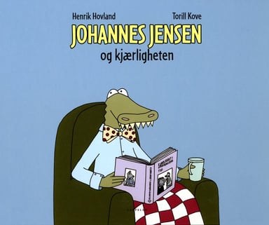 Omslag av "Johannes Jensen og kjærligheten"