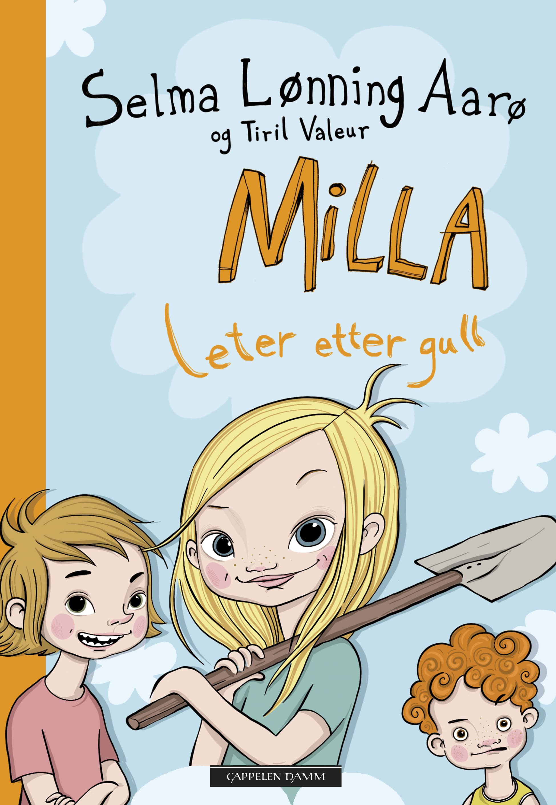 Omslag Milla leter etter gull av Selma Lønning Aarø (Innbundet)
