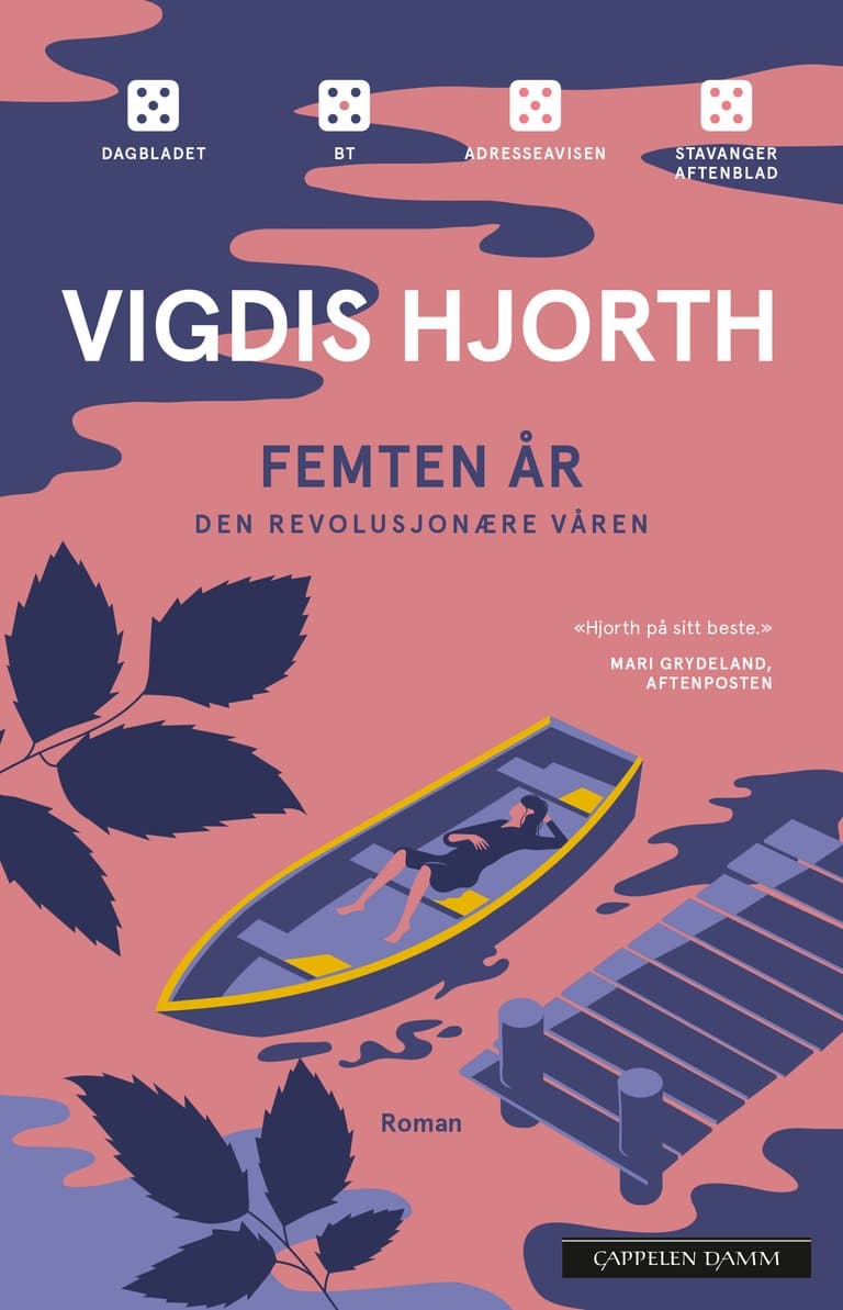 Omslag Femten år. Den revolusjonære våren av Vigdis Hjorth (Heftet)