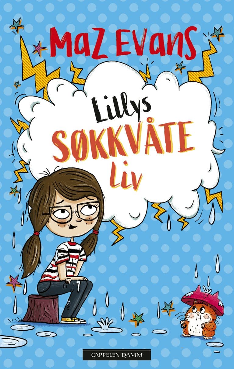 Omslag Lillys søkkvåte liv av Maz Evans (Innbundet)