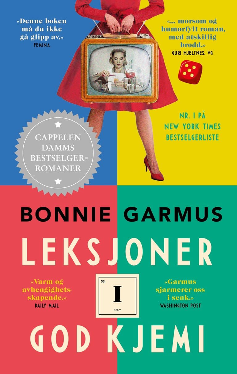 Omslag Leksjoner i god kjemi av Bonnie Garmus (Heftet)