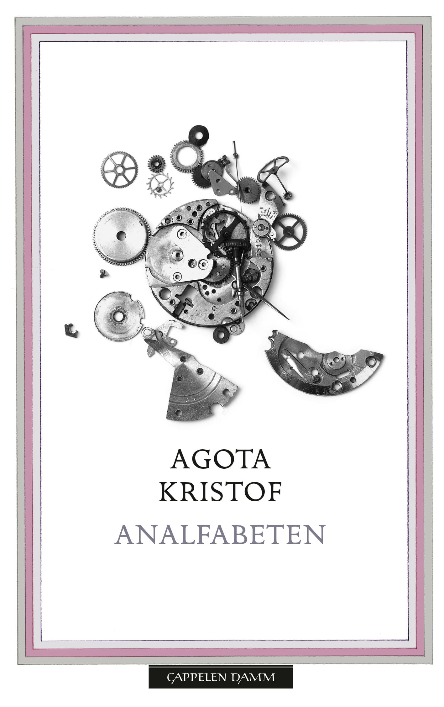 Omslag Analfabeten av Agota Kristof (Innbundet)
