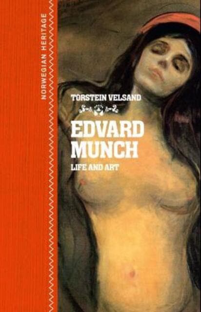 Omslag Edvard Munch av Torstein Velsand (Ebok)