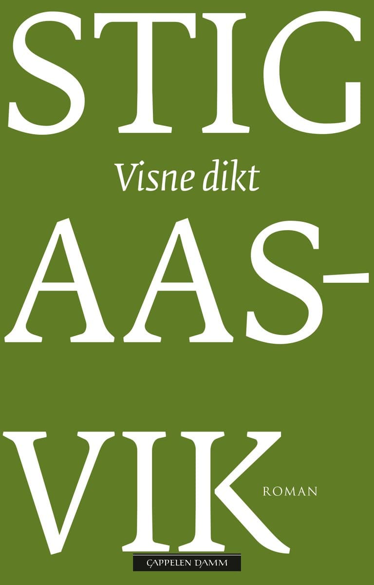 Omslag Visne dikt av Stig Aasvik (Innbundet)