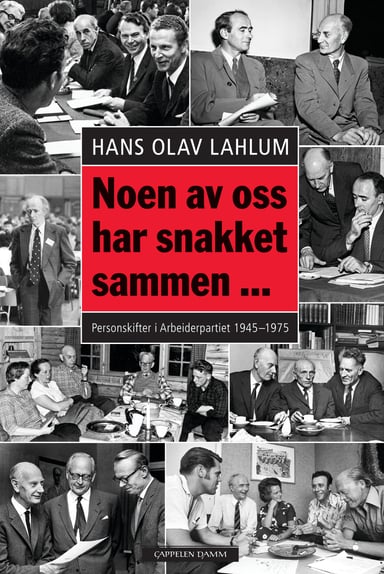 Omslag av "Noen av oss har snakket sammen ..."