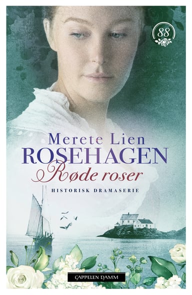 Omslag av "Røde roser"