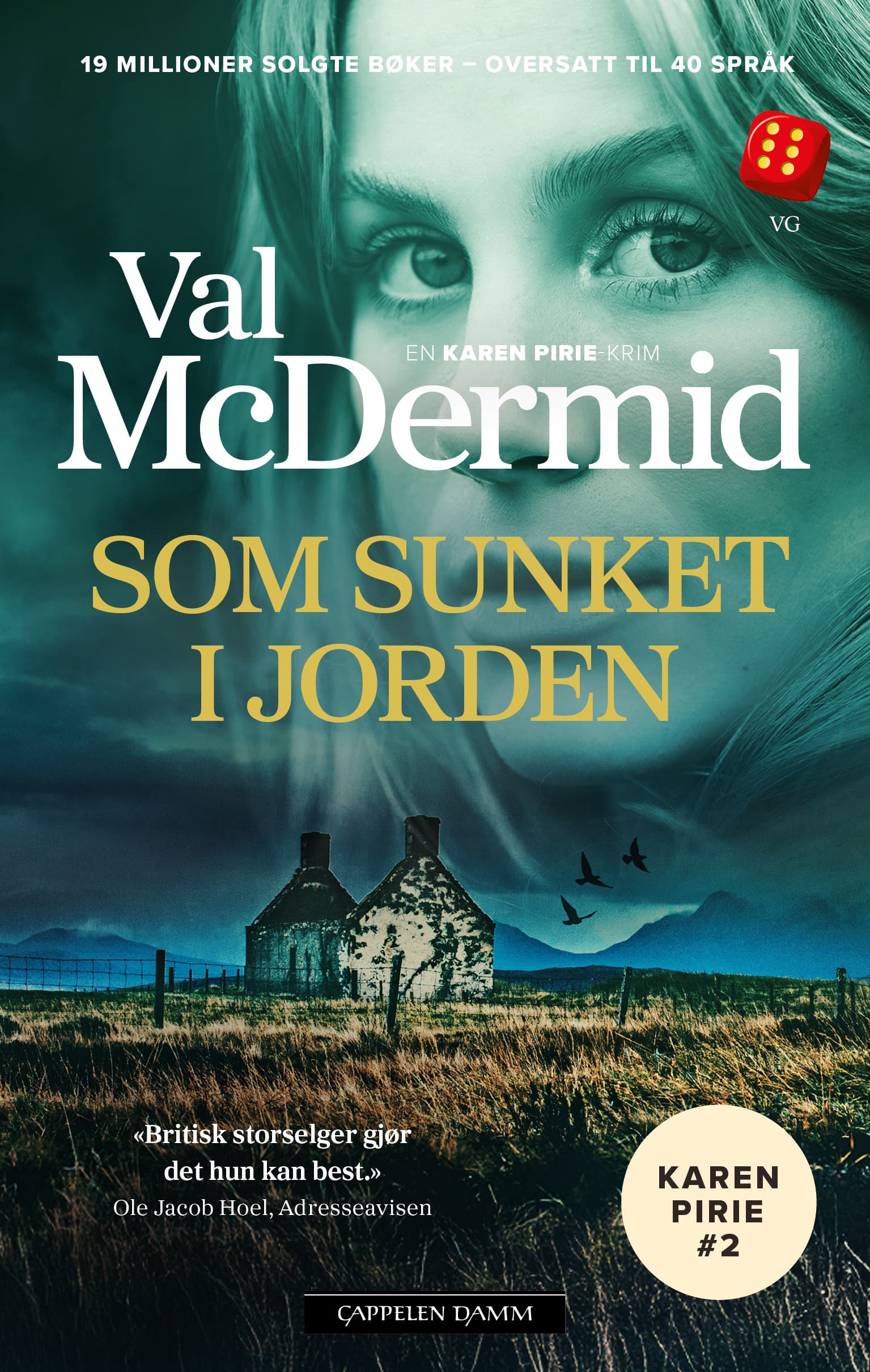 Omslag Som sunket i jorden av Val McDermid (Heftet)