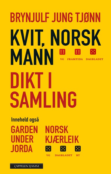 Omslag av "Dikt i samling (Kvit, norsk mann)"
