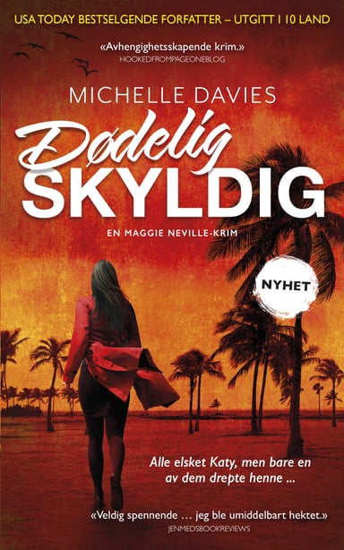 Omslag av "Dødelig skyldig"
