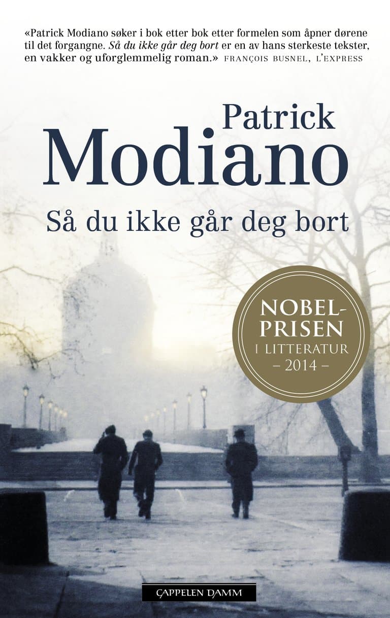 Omslag Så du ikke går deg bort av Patrick Modiano (Heftet)