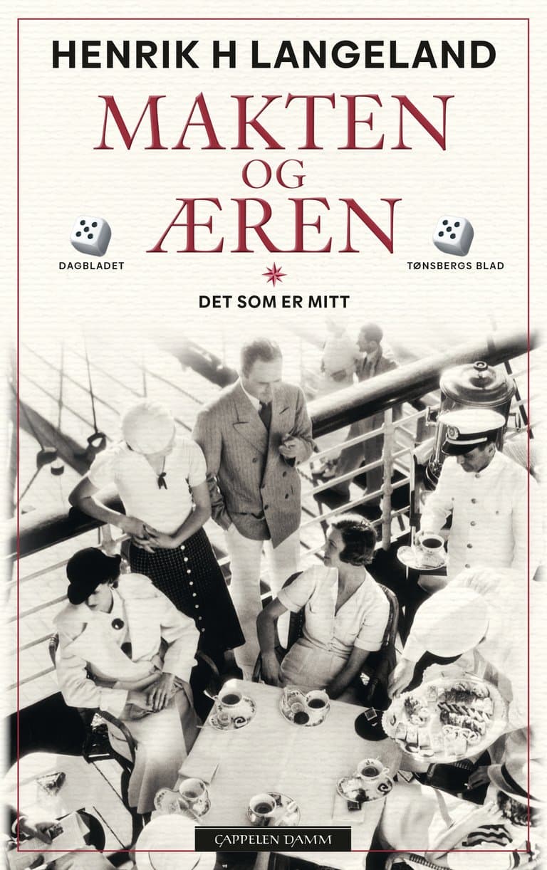 Omslag Makten og æren av Henrik H. Langeland (Ebok)