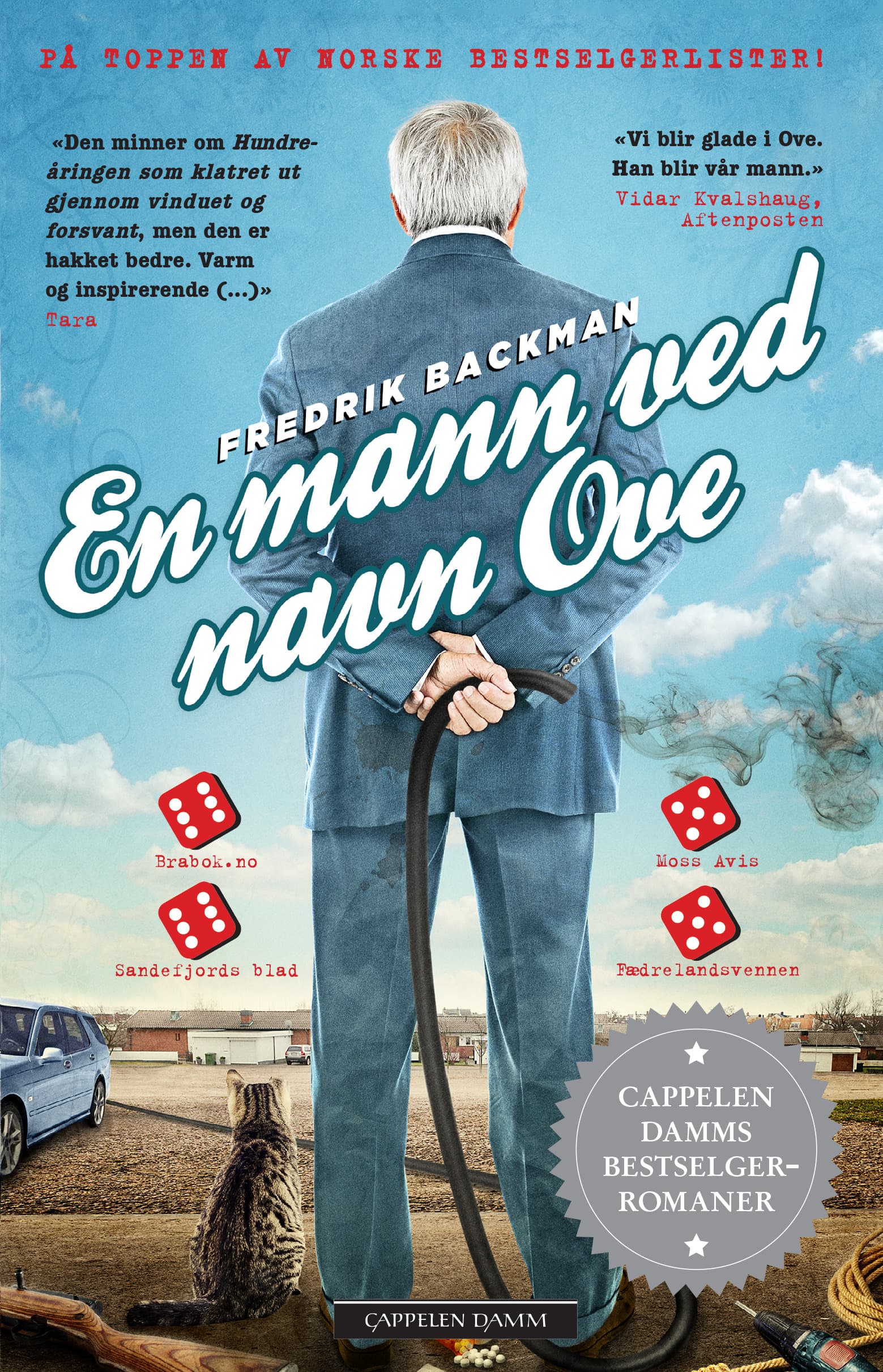 Omslag En mann ved navn Ove av Fredrik Backman (Heftet)
