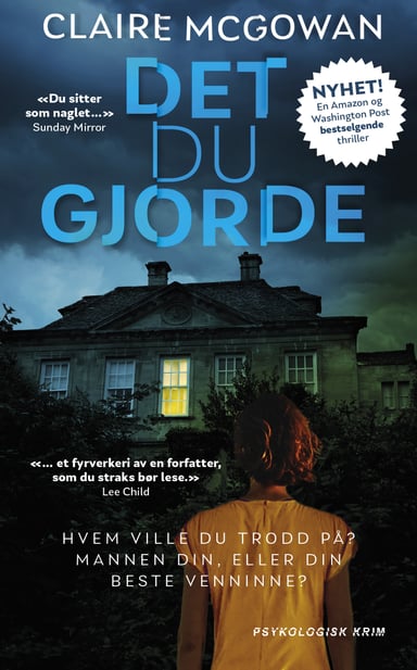 Omslag av "Det du gjorde"