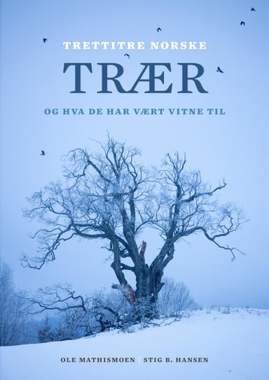 Omslag av "Trettitre norske trær"