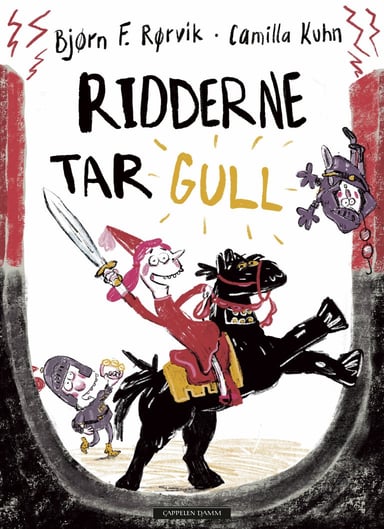Omslag av "Ridderne tar gull"
