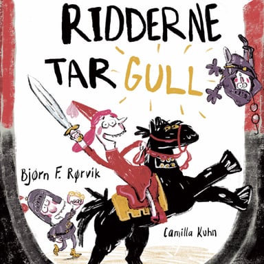 Omslag av "Ridderne tar gull"