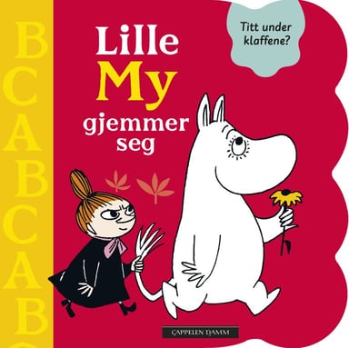 Omslag av "Mummitrollet - Lille My gjemmer seg"