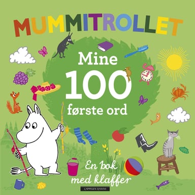 Omslag av "Mummitrollet - Mine 100 første ord"