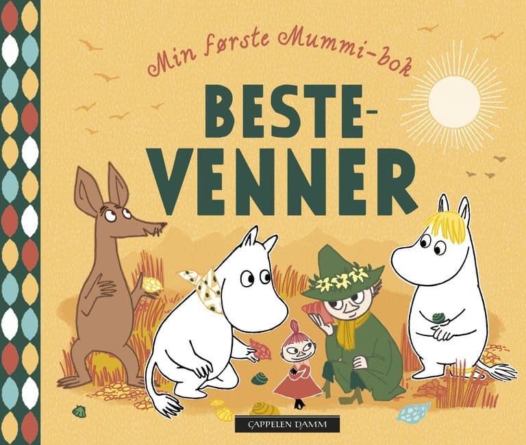 Omslag Min første Mummi-bok Bestevenner av Basert på Tove Janssons forfatterskap (Innbundet)