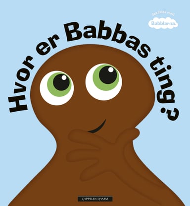 Omslag av "Babblarna – Hvor er Babbas ting?"