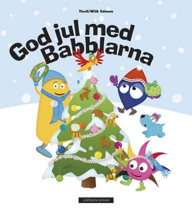 Omslag av "God jul med Babblarna"