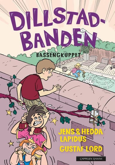 Omslag av "Dillstadbanden 3: Bassengkuppet"