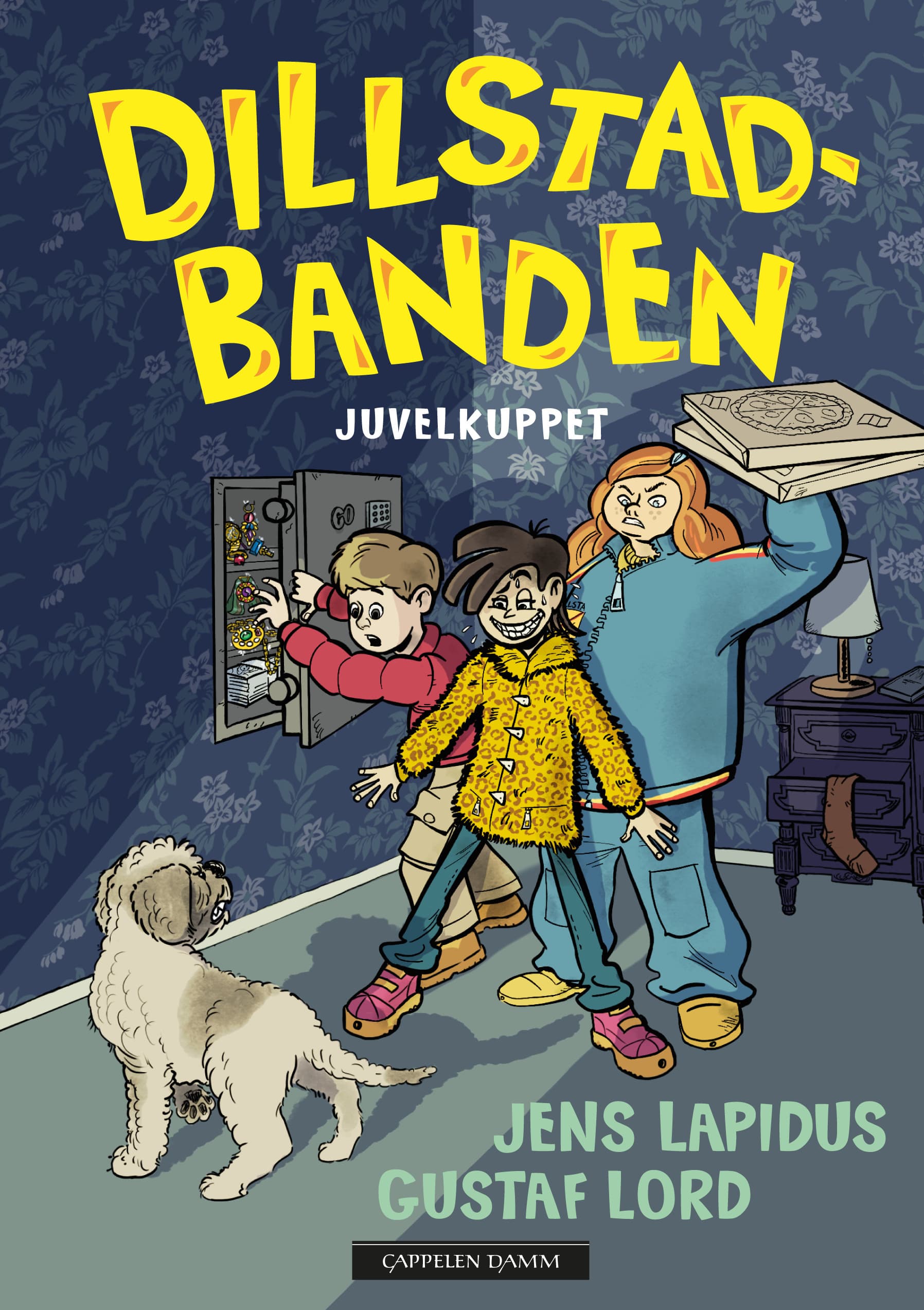 Omslag Dillstadbanden 2: Juvelkuppet av Jens Lapidus (Innbundet)