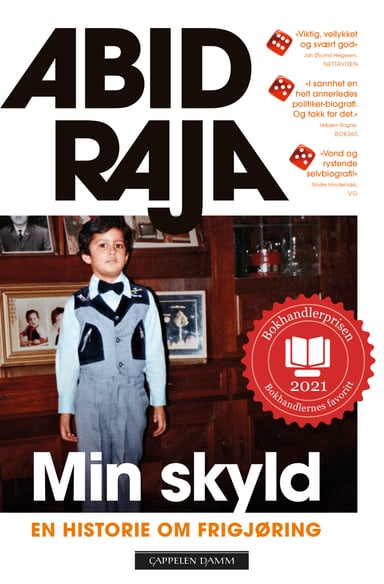 Omslag av "Min skyld"