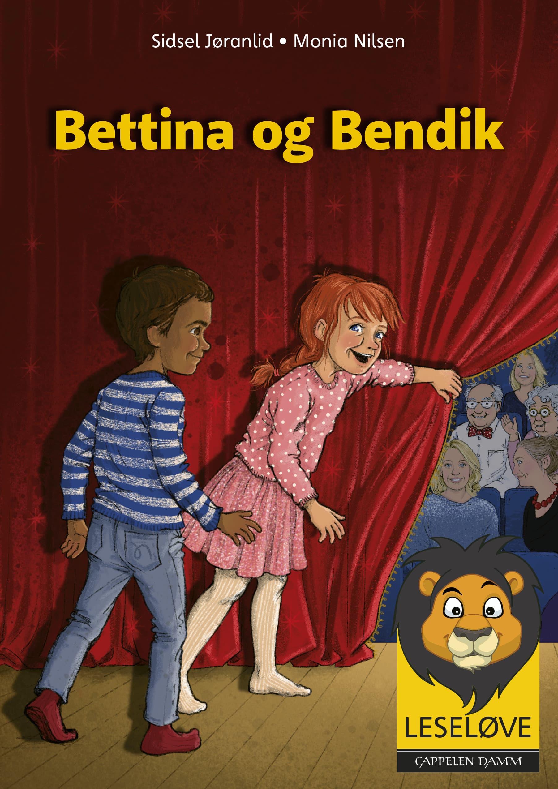 Omslag Leseløve - Bettina og Bendik av Sidsel Jøranlid (Innbundet)