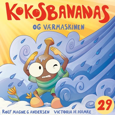Omslag av "Kokosbananas og værmaskinen"