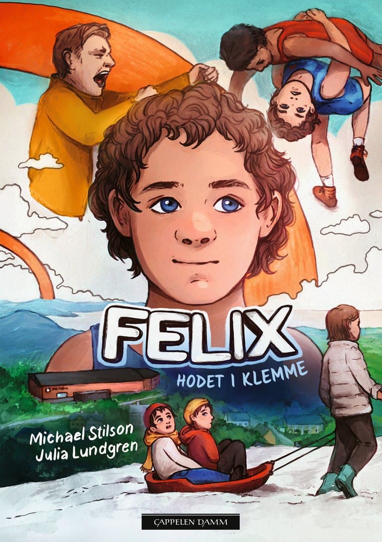 Omslag Felix - Hodet i klemme av Felix Baldauf, Eren Gjægtvik og Michael Stilson (Innbundet)