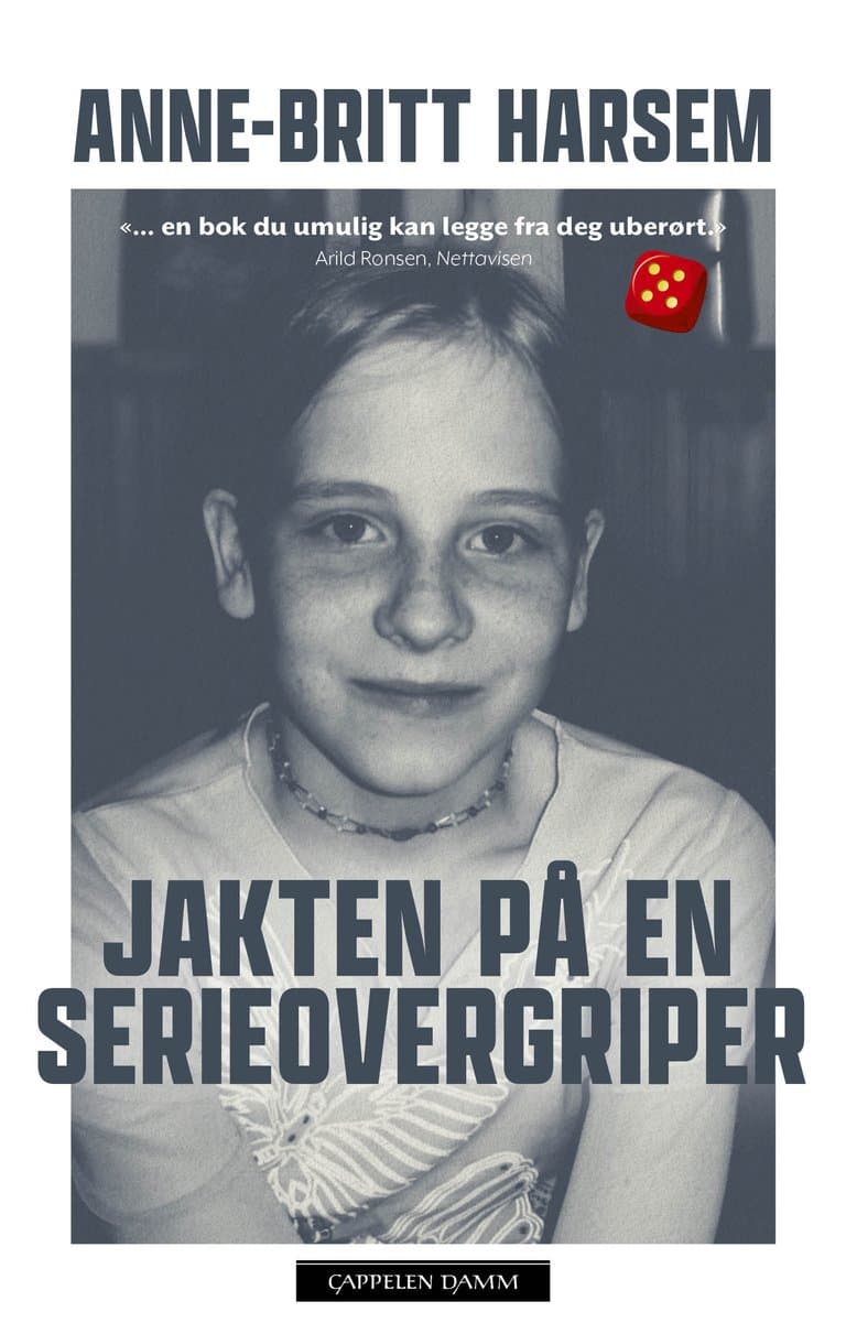 Omslag Jakten på en serieovergriper av Anne-Britt Harsem (Innbundet)