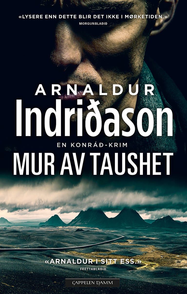 Omslag Mur av taushet av Arnaldur Indridason (Innbundet)