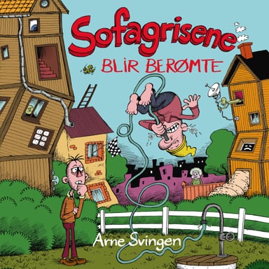 Omslag av "Sofagrisene blir berømte"