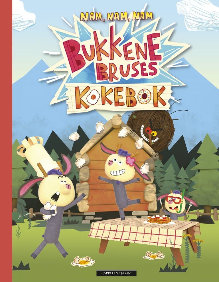 Omslag Bukkene Bruses kokebok (Innbundet)