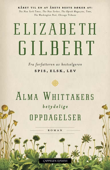 Omslag av "Alma Whittakers betydelige oppdagelser"