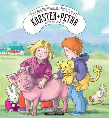 Omslag av "Karsten og Petra. Livet på landet"