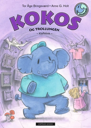 Omslag av "Kokos og trollungen"