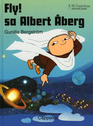 Omslag av "Fly! sa Albert Åberg"