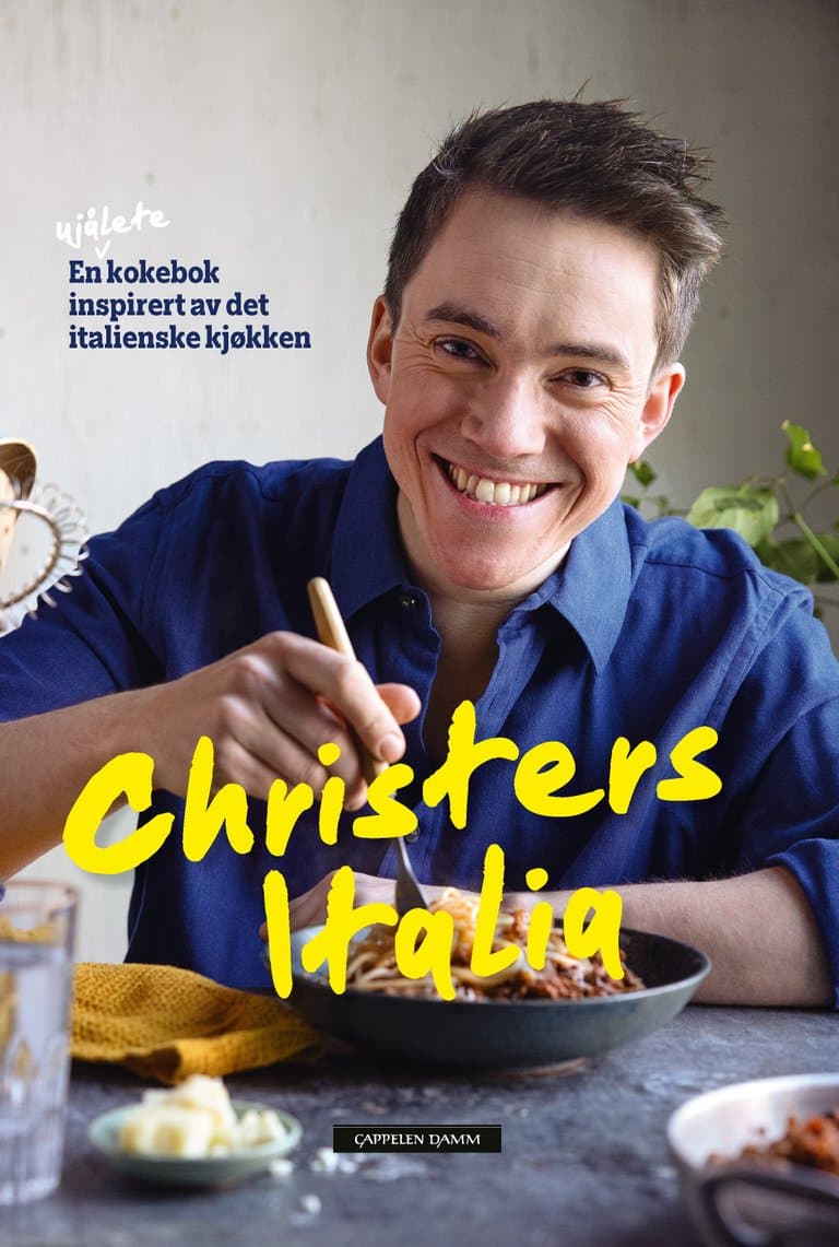 Omslag Christers Italia av Christer Rødseth (Innbundet)