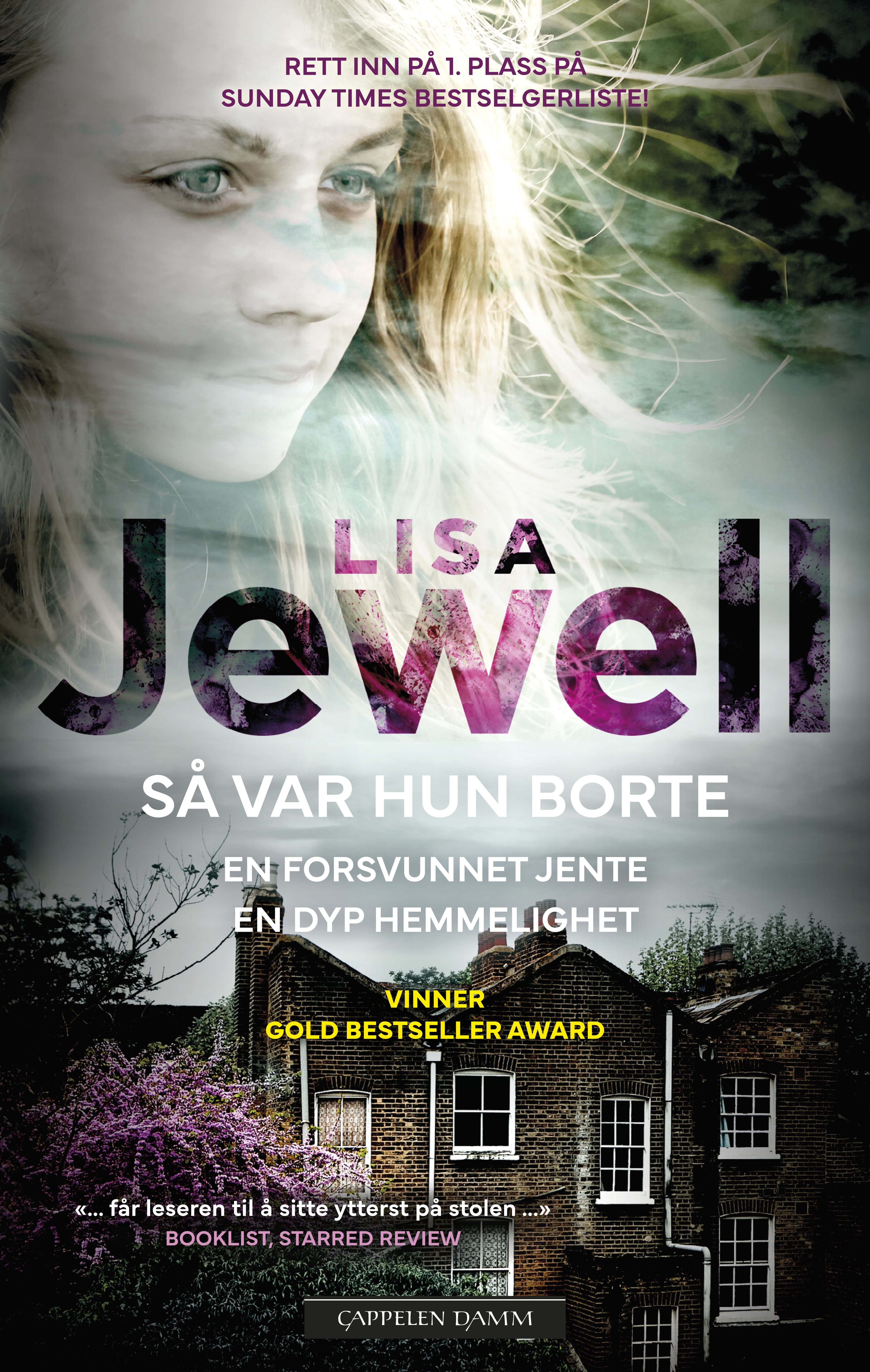 Omslag Så var hun borte av Lisa Jewell (Heftet)