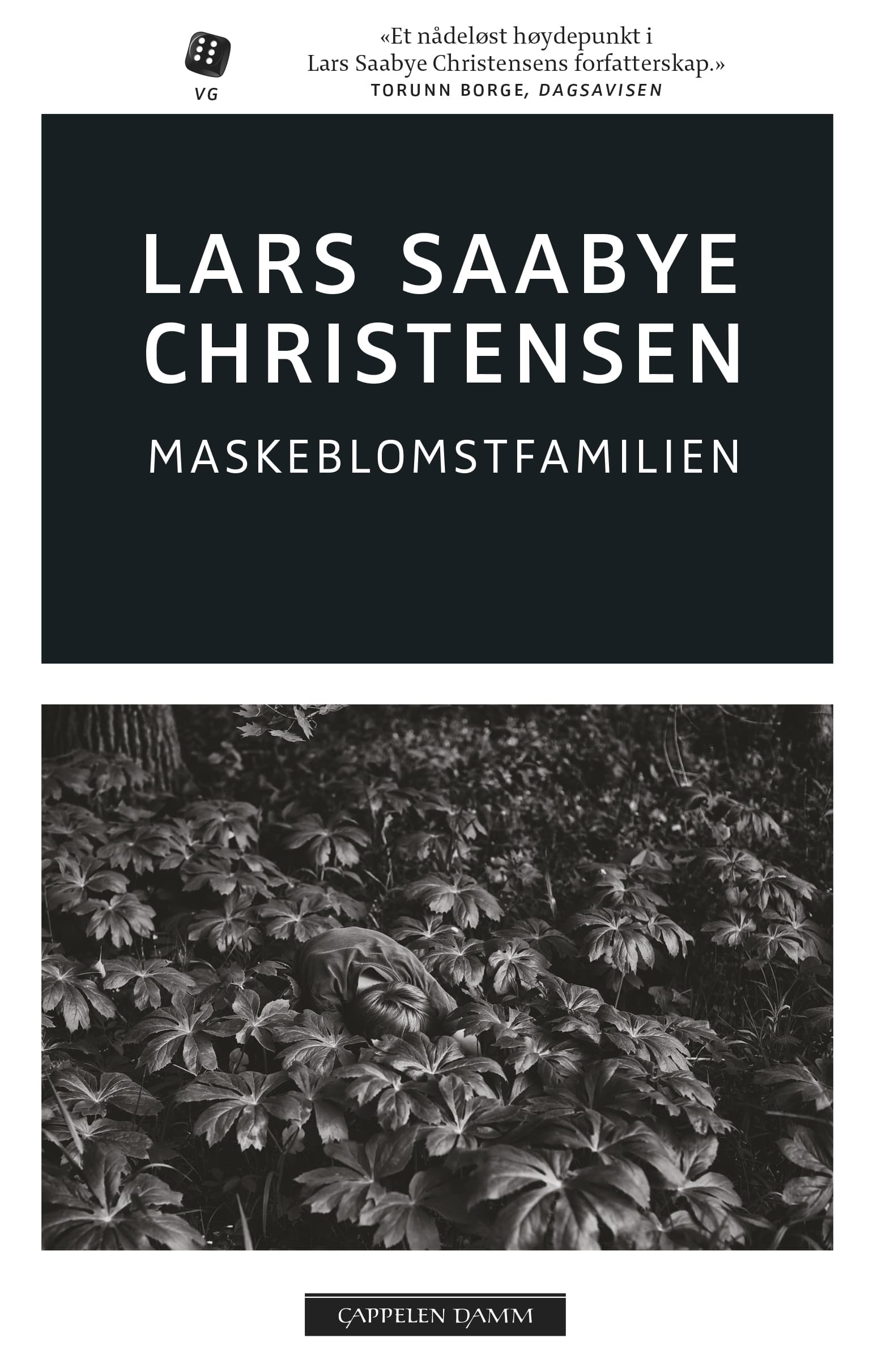 Omslag Maskeblomstfamilien av Lars Saabye Christensen (Heftet)