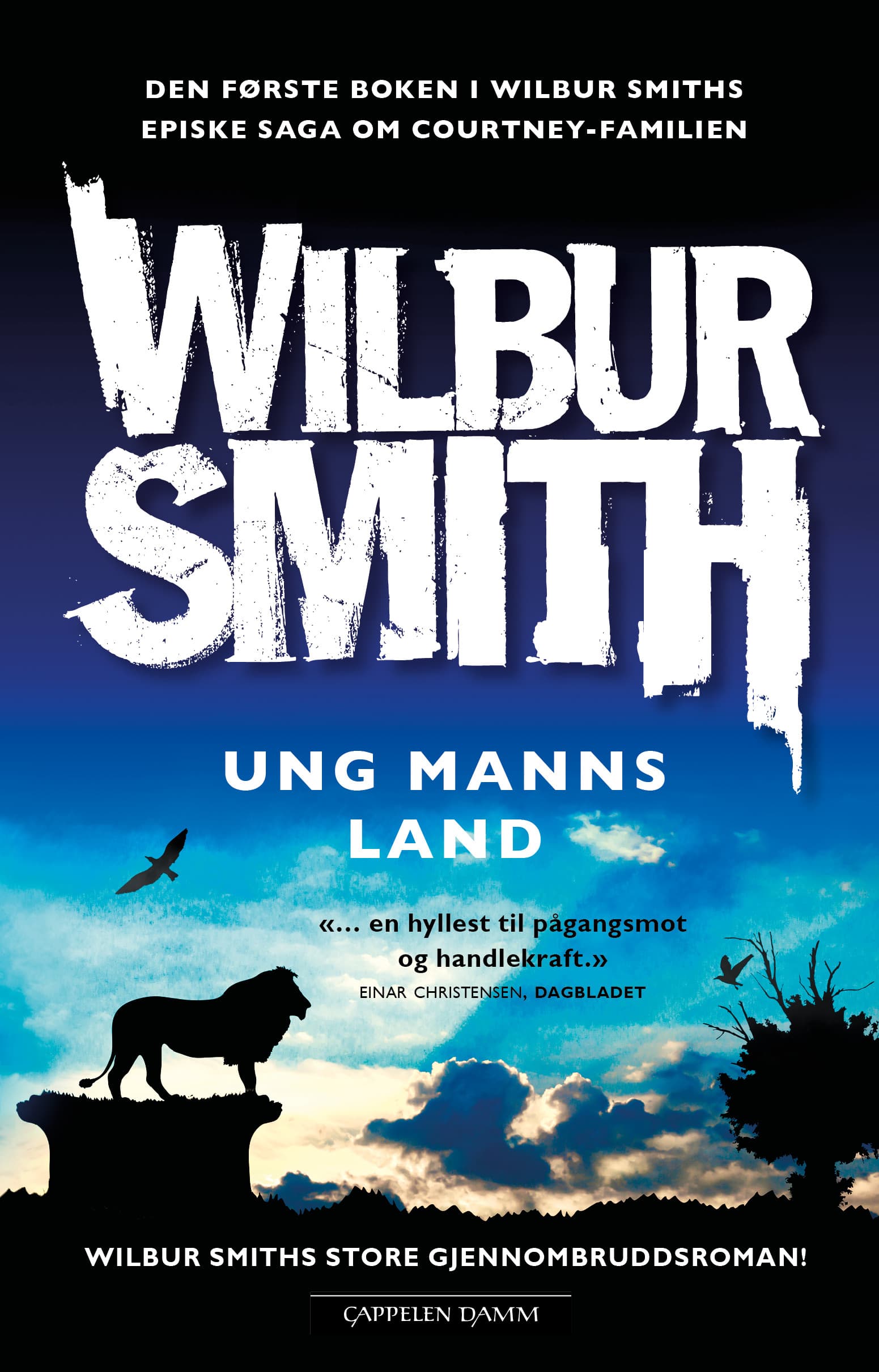 Omslag Ung manns land av Wilbur Smith (Heftet)