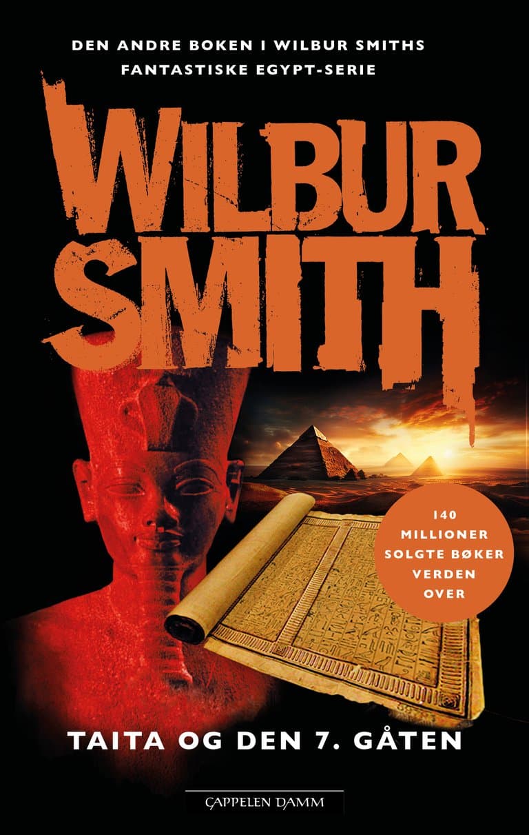 Omslag Taita og den 7.gåten av Wilbur Smith (Heftet)
